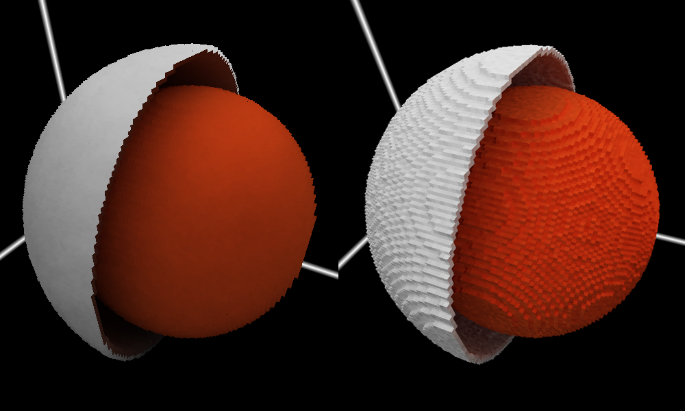 Smooth Lighting Algorithm Results